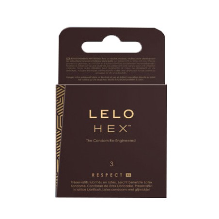 Hex - Leloi Ab Hex Preservativi Respect Lelo 3 Pezzi Hex - Leloi Ab - 1