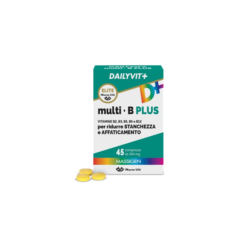 Marco Viti Farmaceutici Massigen Dailyvit Multi-b Plus 45 Compresse Massigen - 1