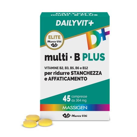 Marco Viti Farmaceutici Massigen Dailyvit Multi-b Plus 45 Compresse Massigen - 1