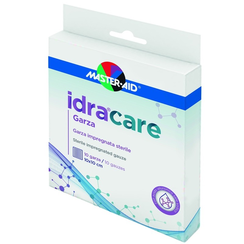 Pietrasanta Pharma Master-aid Idracare Garza Impregnata 10x10 Cm 10 Pezzi Pietrasanta Pharma - 1