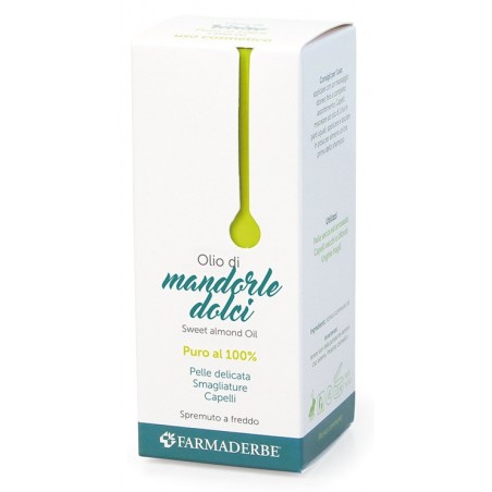 Farmaderbe Olio Di Mandorle Dolci 250 Ml Farmaderbe - 1