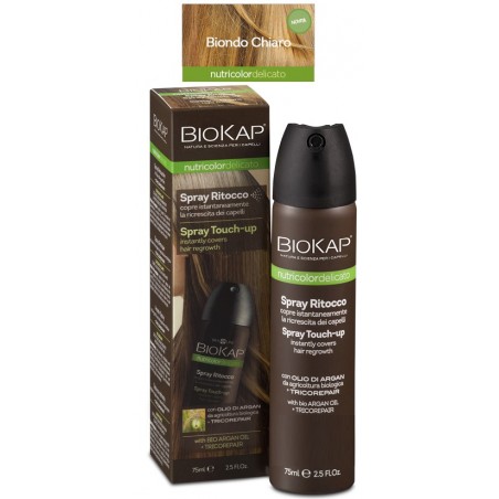 Bios Line Biokap Nutricolor Delicato Spray Ritocco Biondo Chiaro 75 Ml Biokap - 1