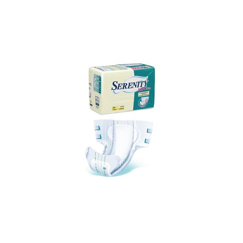 Pannolone Per Incontinenza Serenity Softdry Formato Maxi Taglia Medium 15 Pezzi Serenity - 1