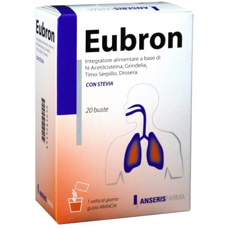 Anseris Farma Eubron 20 Bustine - Integratori per apparato respiratorio - 939284030 - Anseris Farma - € 17,07