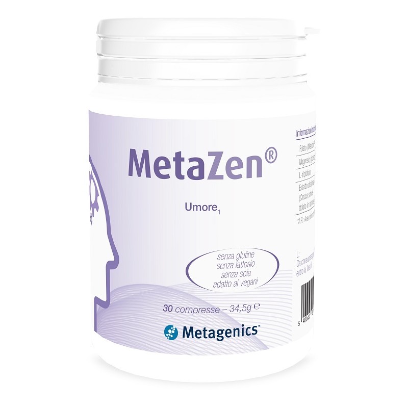 Metagenics Belgium Bvba Metazen 30 Compresse - Integratori per concentrazione e memoria - 974908687 - Metagenics - € 22,00