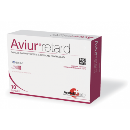 Anatek Health Italia Aviur Retard 10 Capsule Anatek Health Italia - 1