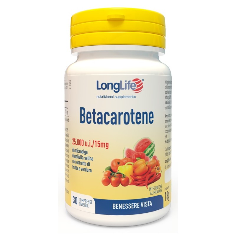 Phoenix - Longlife Longlife Betacarotene 25000 Ui 30 Compresse Longlife - 1