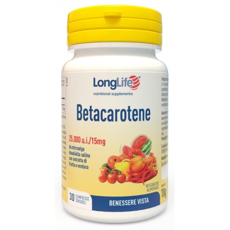 Phoenix - Longlife Longlife Betacarotene 25000 Ui 30 Compresse Longlife - 1