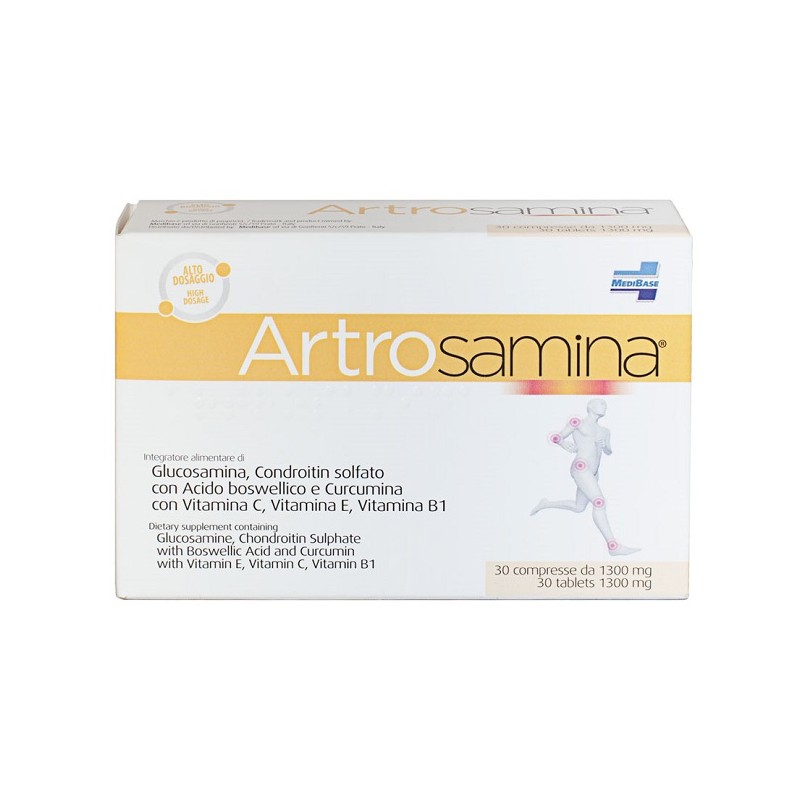 Medibase Artrosamina 30 Compresse - Integratori per dolori e infiammazioni - 938940057 - Medibase - € 23,07