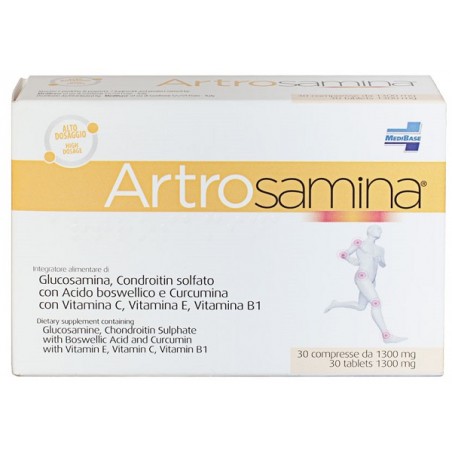 Medibase Artrosamina 30 Compresse - Integratori per dolori e infiammazioni - 938940057 - Medibase - € 23,07