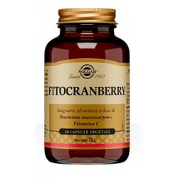 Solgar It. Multinutrient Fitocranberry 60 Capsule Vegetali - Integratori per cistite - 947136115 - Solgar - € 24,17