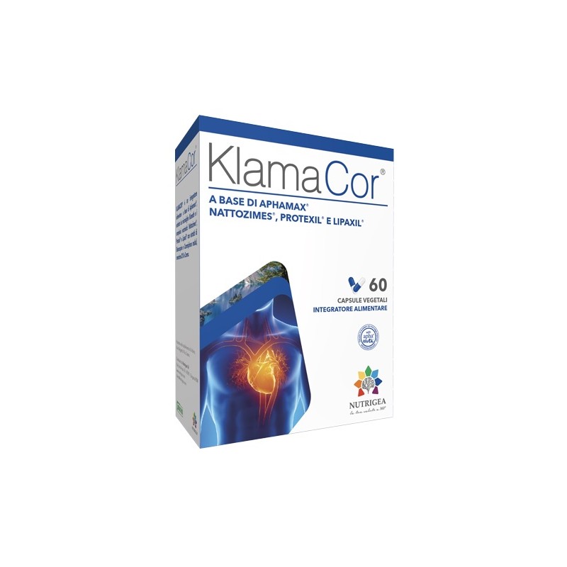 Nutrigea Klamacor 60 Capsule Vegetali Nutrigea - 1