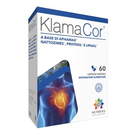 Nutrigea Klamacor 60 Capsule Vegetali Nutrigea - 1