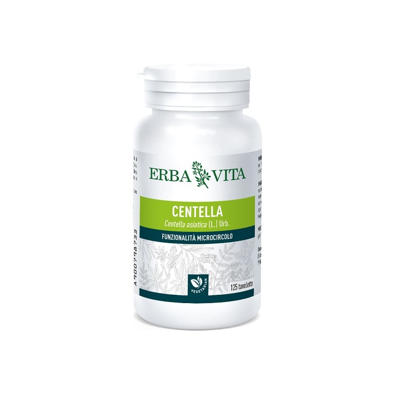 Erba Vita Group Centella Asiatica 125 Tavolette 400 Mg Erba Vita - 1