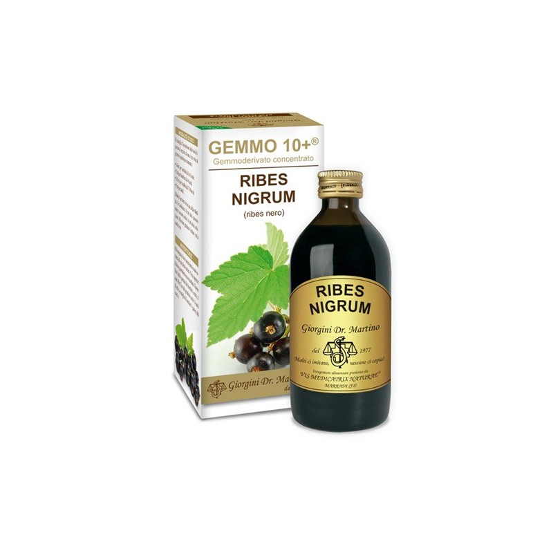 Dr. Giorgini Ser-vis Gemmo 10+ Ribes Nero 200 Ml Liquido Analcolico Dr. Giorgini - 1