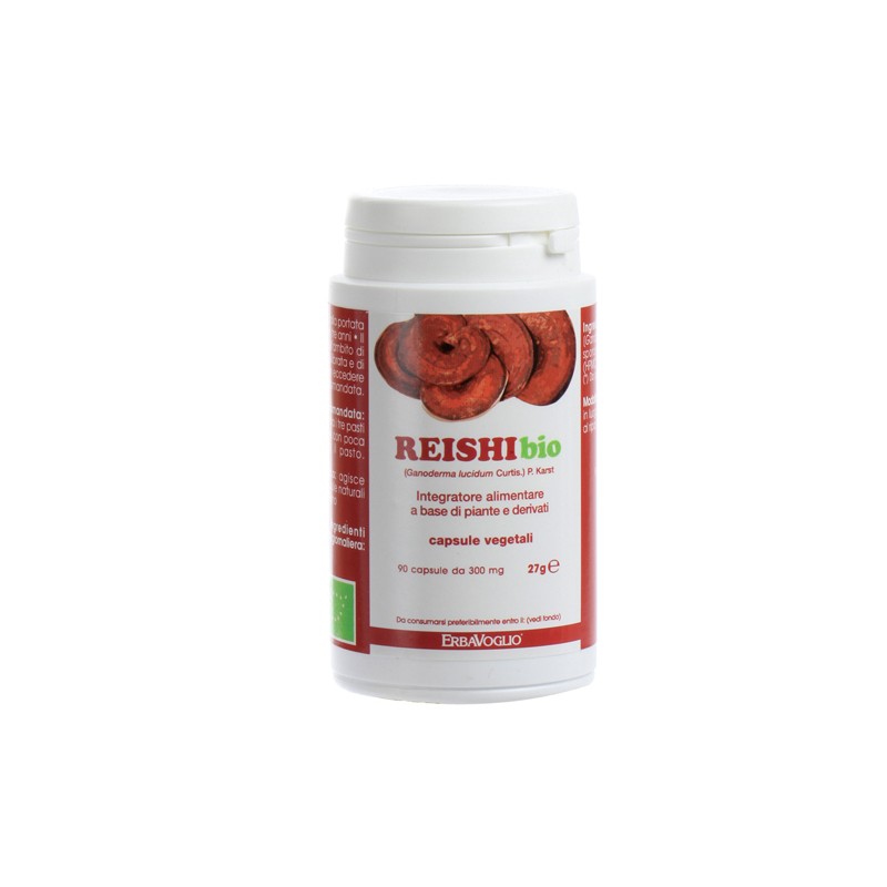 Erbavoglio Production Reishi 90 Capsule Bio 27 G Erbavoglio Production - 1