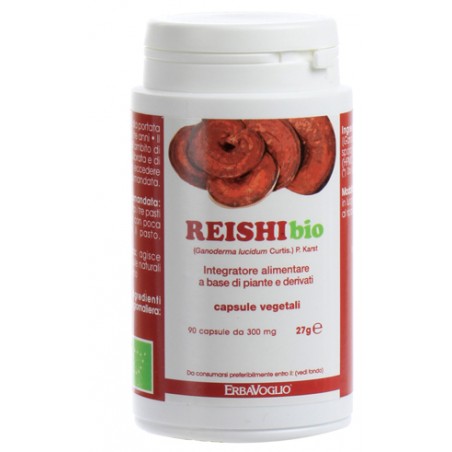 Erbavoglio Production Reishi 90 Capsule Bio 27 G Erbavoglio Production - 1