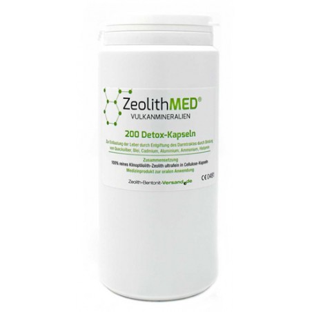 Erbavoglio Production Zeolithmed Minerali Vulcanici Detox 200 Capsule Erbavoglio Production - 1