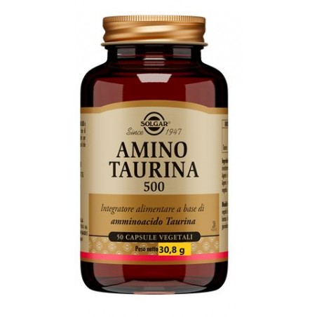 Solgar It. Multinutrient Amino Taurina 500 50 Capsule Vegetali Solgar - 1