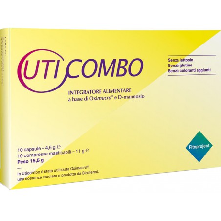 Fitoproject Uticombo 10 Capsule + 10 Compresse Masticabili Fitoproject - 1