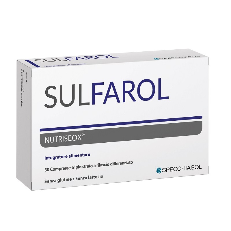 Sulfarol Integratore Benessere Maschile Supporto Urogenitale 30 Compresse
