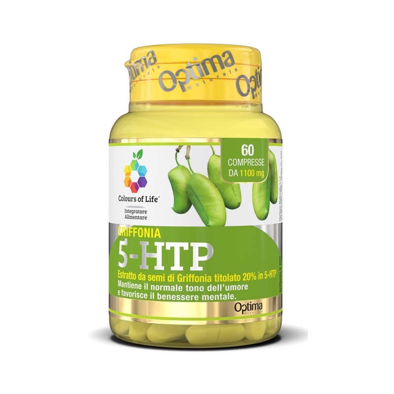 Optima Naturals Colours Of Life Griffonia 5-htp 60 Compresse 1100 Mg Optima Naturals - 1