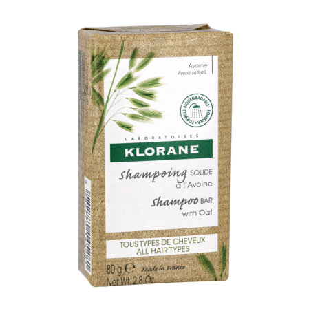 Klorane Shampoo Solido All'Avena Idratante e Protettivo 80 G Klorane - 1