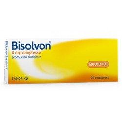 Sanofi Bisolvon 8 Mg Compresse - Farmaci per tosse secca e grassa - 021004027 - Bisolvon - € 8,78