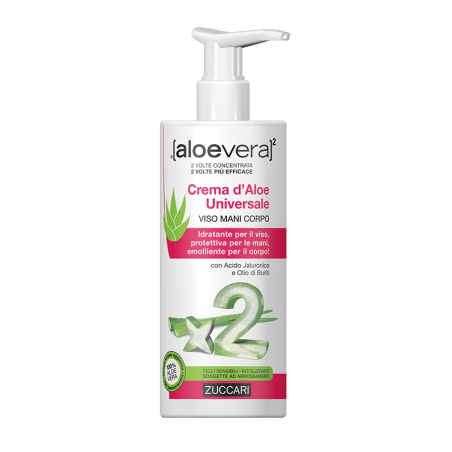 Zuccari Aloevera2 Crema D'aloe Universale Viso Mani E Corpo 300 Ml Zuccari - 1