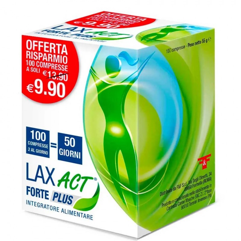 LAX ACT FORTE PLUS 100 COMPRESSE Linea Act - 1