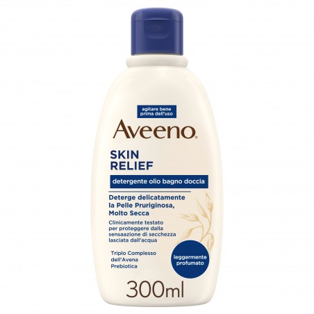 Aveeno Skin Relief Detergente Olio Bagno e Doccia 300 ml Aveeno - 1