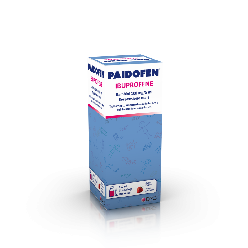 D. M. G. Italia Paidofen Bambini 100 Mg/5ml Sospensione Orale D. M. G. Italia - 1