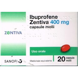 Ibuprofene Zentiva 400 mg Allevia Dolore Febbre 20 Capsule Zentiva Italia - 1