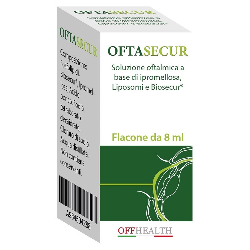 Offhealth Oftasecur Biosecur Collirio 8 Ml - Occhi rossi e secchi - 984504288 - Offhealth - € 18,52