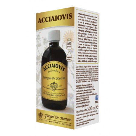 Dr. Giorgini Ser-vis Acciaiovis Liquido Analcoolico 500 Ml Dr. Giorgini - 1