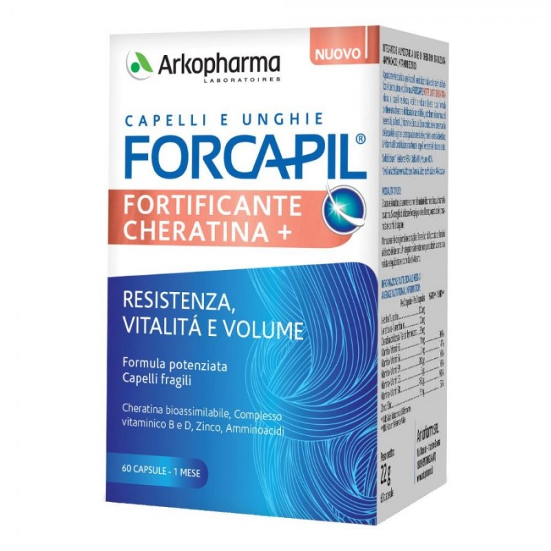 Forcapil Crescita Fortificante Capelli e Unghie 60 Gommosi Arkofarm - 2