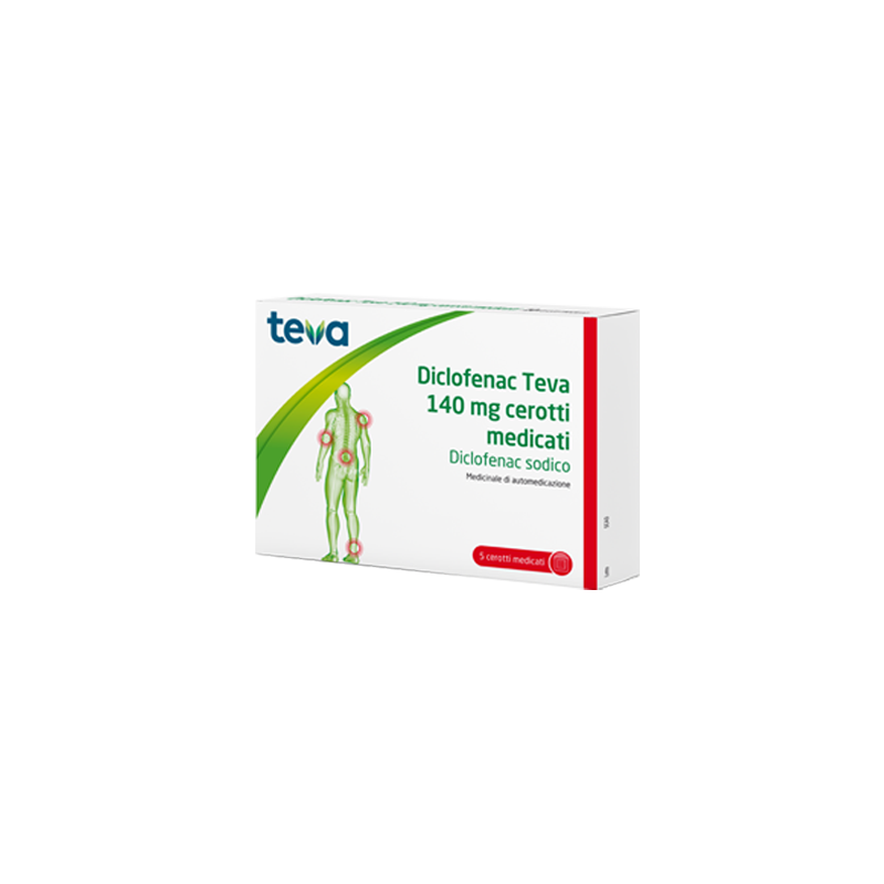 Teva B. V. Diclofenac Teva Cerotti Medicati Teva B. V. - 1