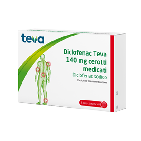 Teva B. V. Diclofenac Teva Cerotti Medicati Teva B. V. - 1