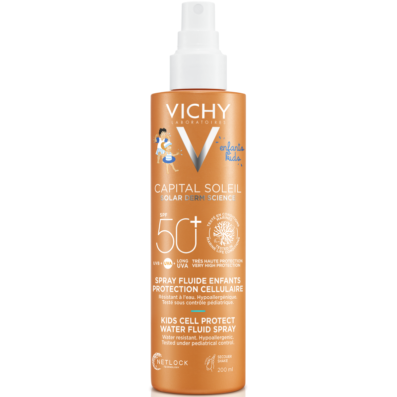 Vichy Capital Soleil Spray Bambini Resistente All'Acqua SPF 50+ 200 Ml Vichy - 2