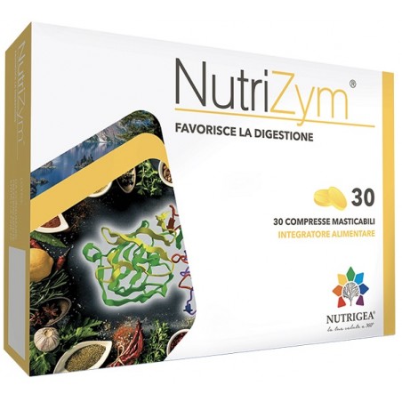 Nutrigea Nutrizym 30 Compresse Masticabili - Rimedi vari - 984203606 - Nutrigea - € 13,04