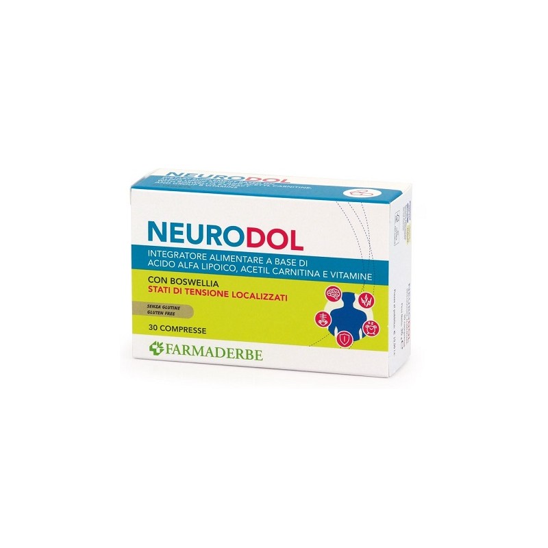 Farmaderbe Neurodol Acido Lipoico 30 Compresse Farmaderbe - 1