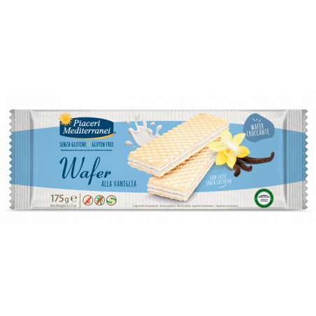 Eurospital Piaceri Mediterranei Wafer Vaniglia 175 G - Alimenti senza glutine - 980542981 - Eurospital - € 3,58