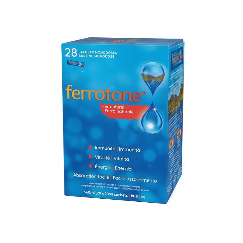 Schwabe Pharma Italia Ferrotone 28 Bustine - Rimedi vari - 943331292 - Schwabe Pharma Italia - € 22,69