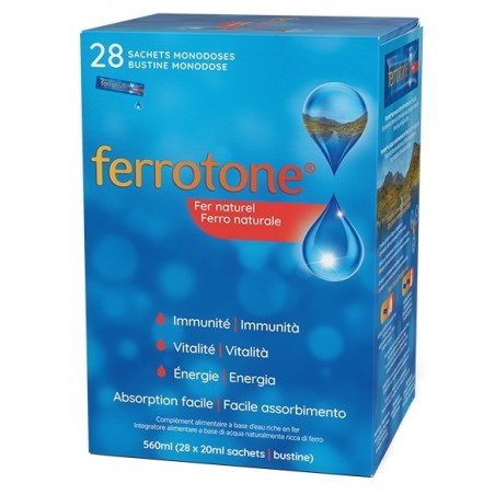 Schwabe Pharma Italia Ferrotone 28 Bustine - Rimedi vari - 943331292 - Schwabe Pharma Italia - € 22,69