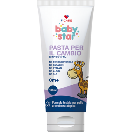 BABYSTAR PASTA ALL'OSSIDO DI ZINCO 100 ML  - 1