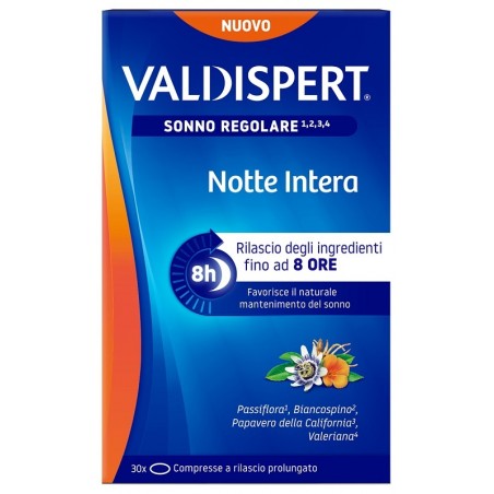 Vemedia Pharma Valdispert Notte Intera 30 Compresse Vemedia Pharma - 1