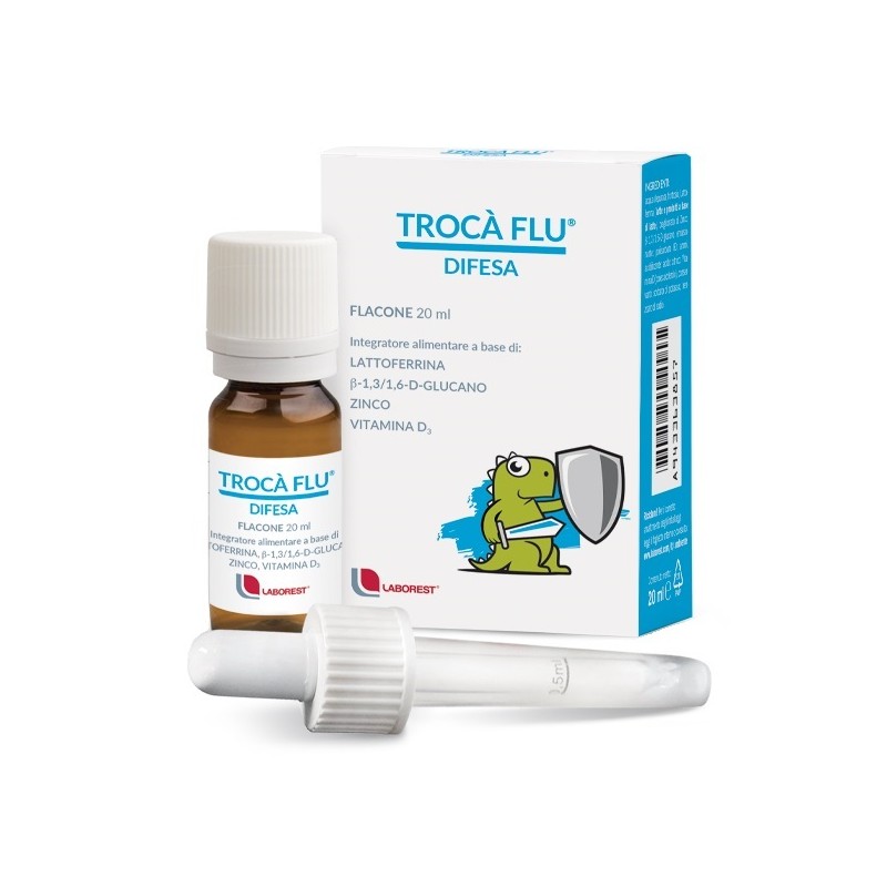 Uriach Italy Troca' Flu Difesa 20 Ml - Integratori per difese immunitarie - 943363857 - Uriach Italy - € 17,03