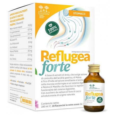 Salugea Reflugea Forte 18 Flaconcini Da 10 Ml Salugea - 1