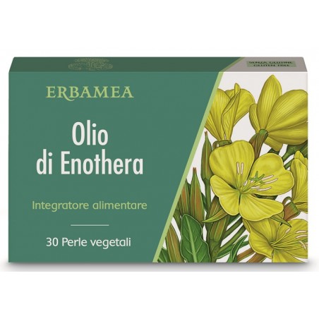 Erbamea Olio Di Enothera 30 Perle Vegetali Erbamea - 1