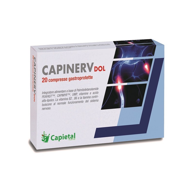 Capietal Italia Capinerv Dol 20 Compresse Gastroprotette Capietal Italia - 1